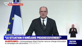Jean Castex: "Gardons en mémoire la réalité du risque d'un rebond de l'épidémie"