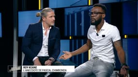 Manu Petit et Pascal Chimbonda dans Le Vestiaire