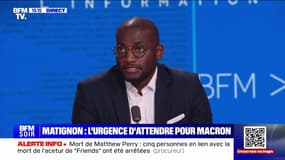 Carlos Martens Bilongo (LFI): "Les Français attendent un gouvernement qui puisse proposer des textes à l'Assemblée nationale"