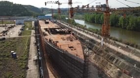 Une réplique du Titanic en construction en Chine 