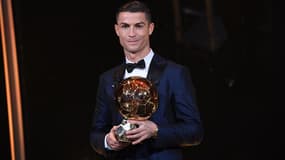 Cristiano Ronaldo et son Ballon d'or 2017