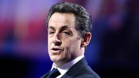 Nicolas Sarkozy lors de la campagne présidentielle de 2012