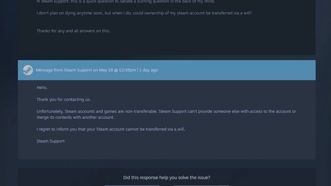 Vos jeux Steam ne vous appartiennent pas