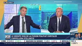 Le groupe issu de la fusion PSA/Fiat Chrysler s'appellera "Stellantis": "C'est l'ombrelle qui va présenter l'entreprise constituée", Jean-Philippe Imparato directeur de Peugeot