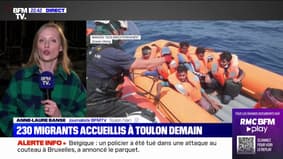 Les 230 migrants à bord de l'Ocean Viking doivent accoster dans le port militaire de Toulon ce vendredi en fin de matinée