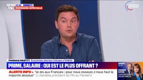 "Il faut que tous les salaires, y compris les bas salaires, suivent le rythme de la richesse produite en France", d'après l'économiste Thomas Piketty