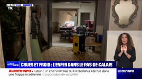 "Blasée et perdue": les habitants du Pas-de-Calais inquiets du froid qui s'installe, quelques jours après les inondations 