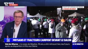 Annulation du grand débat du Salon de l'agriculture: "Ça n'était ni le lieu, ni le moment", pour Dominique Chargé (président de la Coopération agricole)