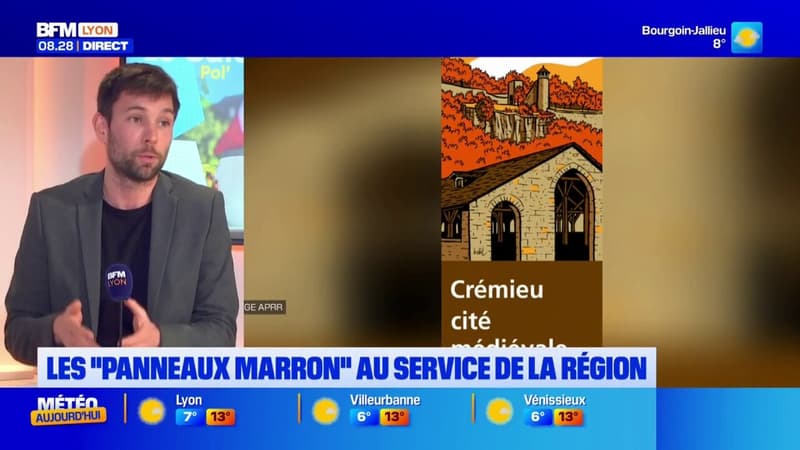 Les célèbres "panneaux marron" avait été lancés à l'époque près de Lyon