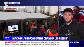Thomas Gibert (secrétaire national de la Confédération paysanne): "On reste mobilisés et continue d'appeler au blocage"