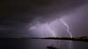 Un orage gronde au-dessus de Pérols (Hérault) le 16 août 2022
