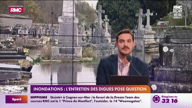 Inondations : l'entretien des digues pose question