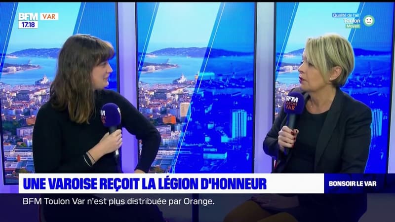 "J'étais surprise": une Varoise reçoit la Légion d'honneur
