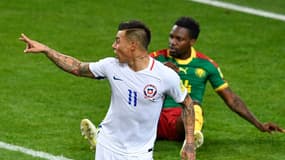 Vargas buteur contre le Cameroun