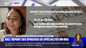 Bac: le SNPDEN "satisfait" du report des épreuves de spécialité à la mi-mai