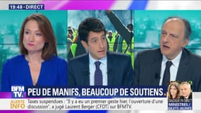 Sondage Elabe: 72% des Français soutiennent toujours les "gilets jaunes"