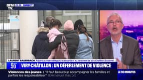 Mort de l'adolescent tabassé: "On a un sentiment d'être désarmé face à cette violence de plus en plus forte" confie Laurent Sauerbach, adjoint au maire de Viry-Châtillon