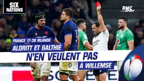 France 17-38 Irlande : Alldritt et Galthié n'en veulent pas à Willemse pour son carton rouge