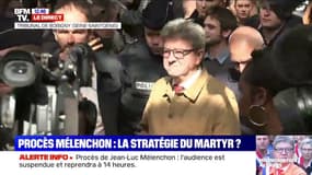 Procès de LFI : Lean-Luc Mélenchon sort du Tribunal sous les applaudissements de ses soutiens