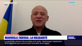 Guennadiy Trukhanov, maire d’Odessa, ville jumelle de Marseille et Benoît Payan, décrient la relation qui unient les deux communes