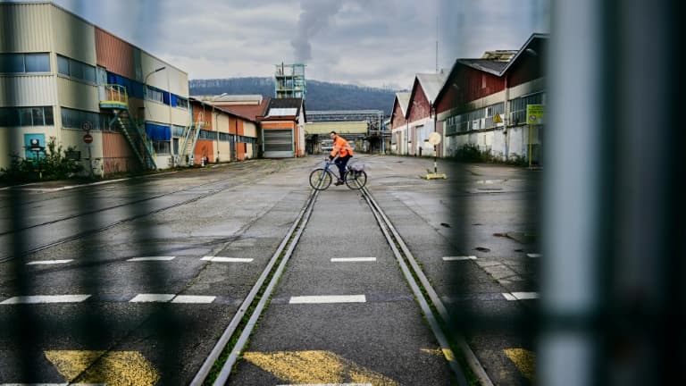 L'usine de Vencorex à Pont-de-Claix (Isère), le 12 mars 2025