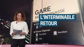 15 heures de voyage: l'interminable retour de vacances pour des voyageurs de la SNCF après la tempête Amélie