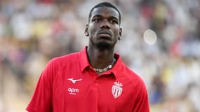 Paul Pogba avec Monaco le 8 août 2025