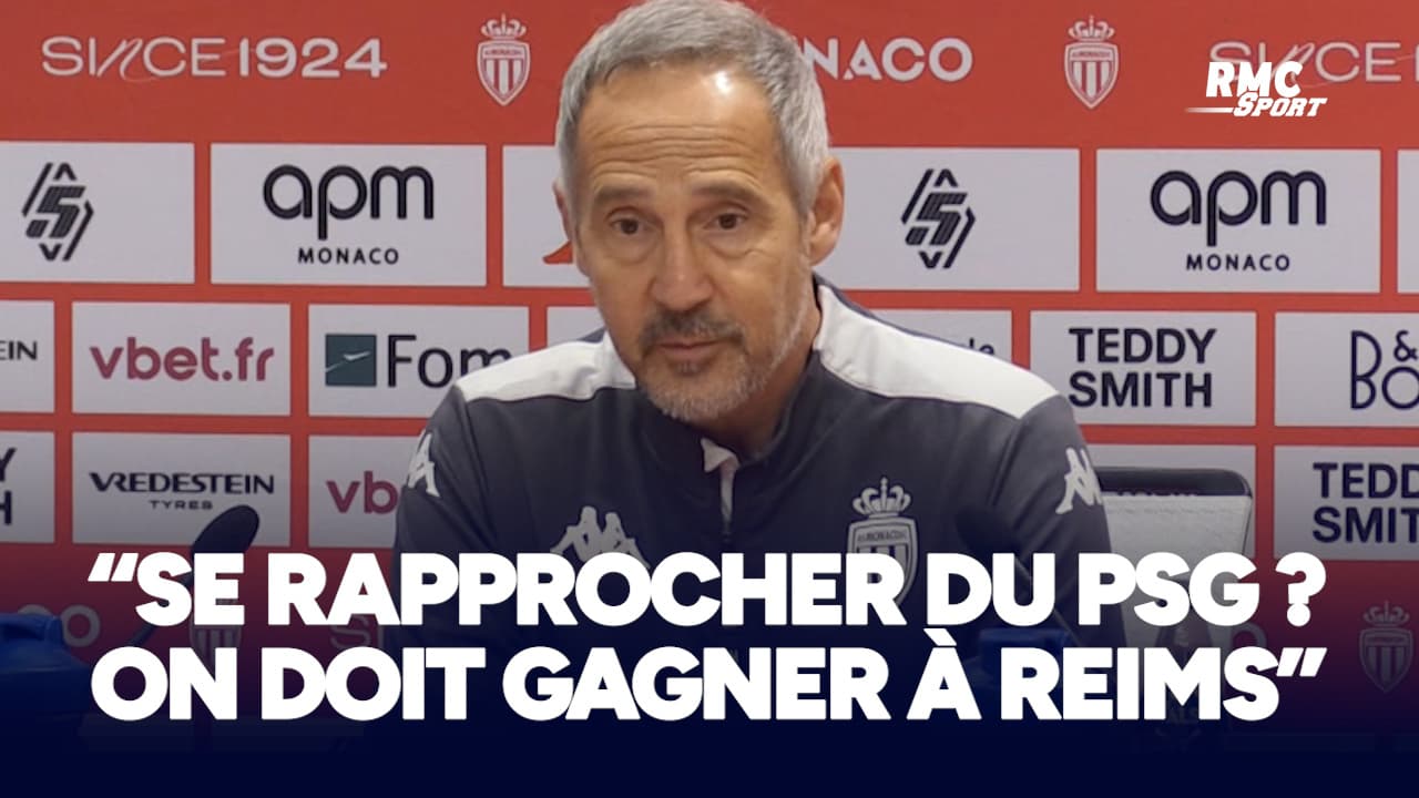 “Si on veut se rapprocher du PSG, on doit gagner à Reims”, explique Hütter