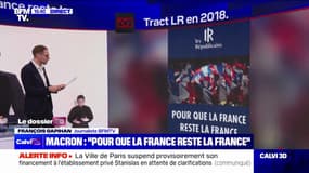 LES ÉCLAIREURS - "Pour que la France reste la France": l'histoire d'un slogan