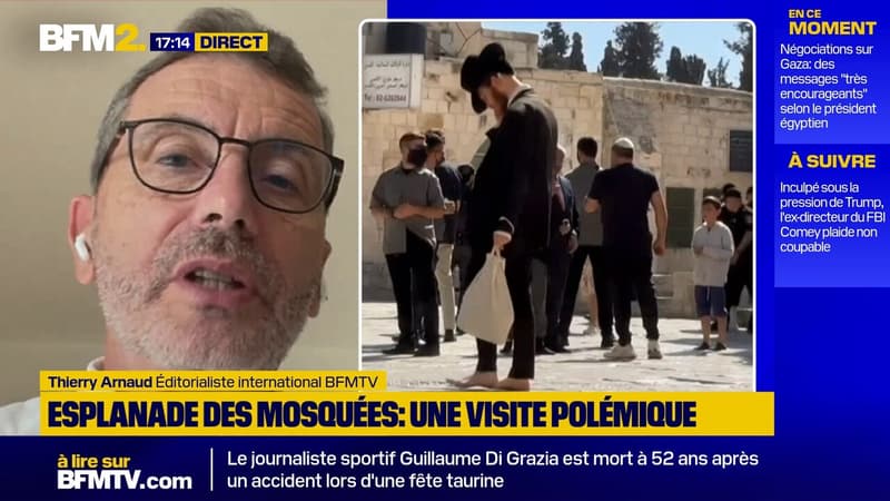 La visite du ministre israélien de la Sécurité à l'Esplanade des Mosquées fait polémique
