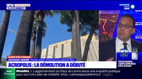 Nice: la destruction de l'Acropolis a débuté, un recours déposé