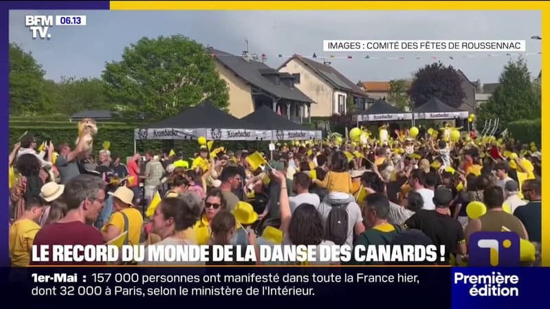 Le village de Roussennac bat le record du monde de la plus grande 