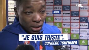 Judo : "Je suis triste", concède Tcheumeo après sa médaille d'argent
