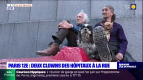 Paris: deux clowns des hôpitaux sont aujourd'hui sans-abri