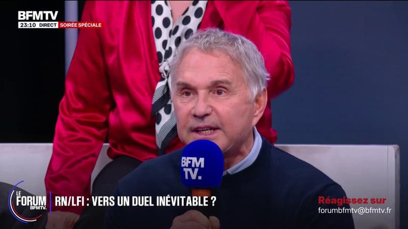 FORUM BFM - "Jean-Luc Mélenchon a un système, il clive et bordélise la société", affirme Patrick Vignal, ancien député "Renaissance"