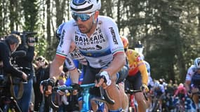 Sonny Colbrelli sur le circuit Het Nieuwsblad le 26 février 2022