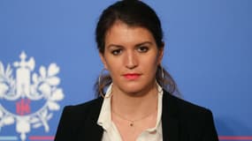 Marlène Schiappa le 21 mars 2018 à l'Élysée