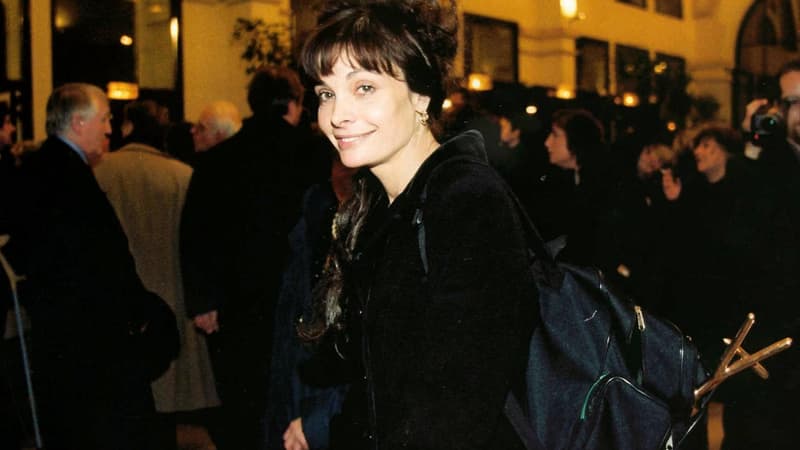 Marie Trintignant en janvier 2000