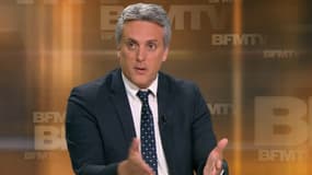 Le député PS de l'Hérault Sébastien Denaja était l'invité de "Grand Angle" sur BFMTV, le 24 mai 2016.