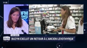 Les News: Buzyn exclut un retour à l'ancien Levothyrox - 09/09