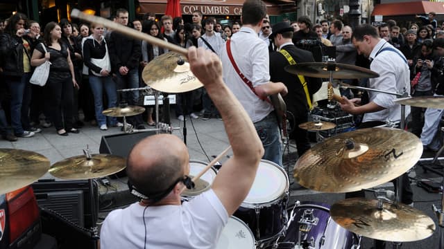 Concert dans les rues de Paris pour la fête de la musique 2010