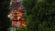 Violent incendie à Levallois-Perret - Témoins BFMTV