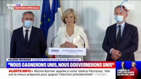 Valérie Pécresse: "Nous gagnerons unis, nous gouvernerons unis"