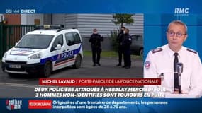 Herblay: "L'agression était ignoble, violente... On a un sentiment de révolte" dénonce le porte-parole de la Police nationale sur RMC