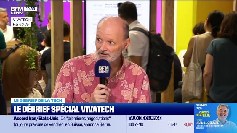 Le Débrief de la tech spécial "10e édition de VivaTech" - Jeudi 18 juin
