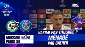 Maccabi Haïfa 1-3 PSG : Galtier justifie la non-titularisation d’Hakimi par choix, non par crainte des sifflets