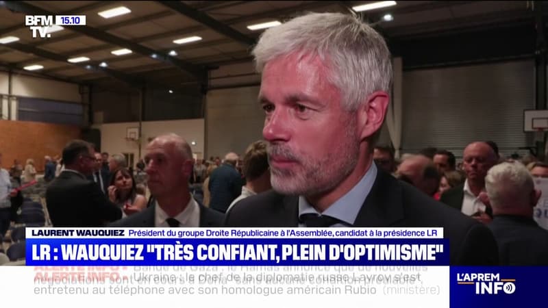 Présidence des Républicains: Laurent Wauquiez se dit 