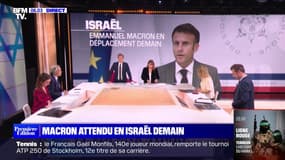 Emmanuel Macron attendu en Israël ce mardi