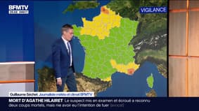 Deux départements en vigilance orange pluie-inondations, des pluies abondantes attendues dans le nord du pays ce samedi