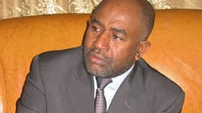 Azali Assoumani, le 16 août 2015, nouveau président des Comores.